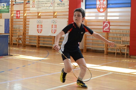 Badminton okršaji 26 škola u Beogradu